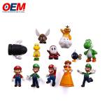 Mini Figures Supreme PVC Action Figure Model 6pcs Set Mario Toy Manufacturer