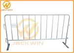 Stainless Steel Bridge Feet Crowd Control Barriers Hot Dipped Galvanized