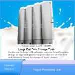 Skid Frame SUS304 Dairy Industrial Yogurt Making Machine small scale