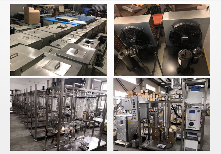 Wiped Film Distillation Equipment CBD Short Molecular Distillation Unit