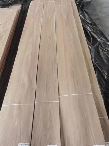 Quality Engineered American Walnut Wood Veneer Light Tone 0.45mm 8% Moisture wholesale