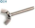 Rounded 304 316 Stainless Steel Wing Screws DIN 316