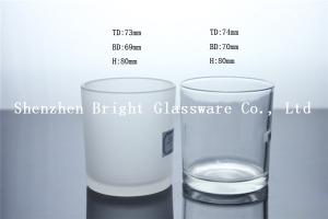 Quality glass candle holder for home decoration wholesale
