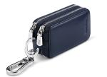 Leather multi-function key chain trend car bag male small key storage bags