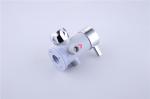 Chrome Small Thermostatic Shower Mixer Valve , Intelligent Thermostatic Control