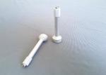Silver CNC Machining Metal Parts , Polishing Electronic Spare Parts