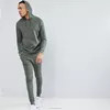 Custom Printing Hoodie Unisexoem Service Solid Autumn Pullover Corduroy Trucksuit Yarn Dyed for Men