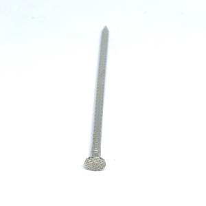 Quality 3.75X100MM Hollow Shank Stainless Steel Checkered Flat Head Nails wholesale