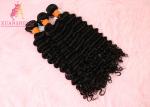 Virgin Cuticle Aligned Human Hair / Unprocessed Brazilian Hair Deep Wave