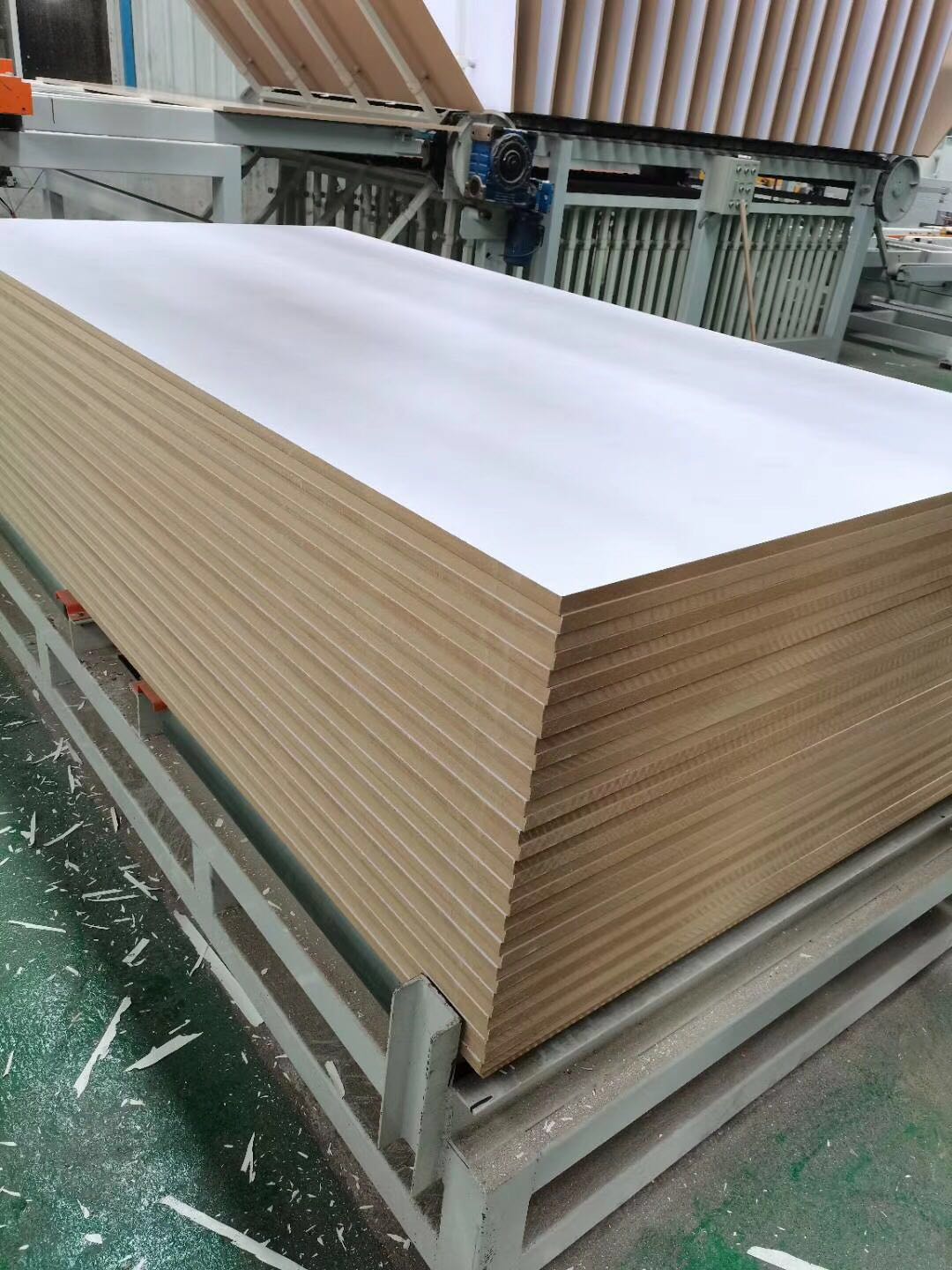 Wood Grain 12mm E1 Glue Melamine Faced Plywood