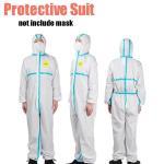Non Woven Fabric Disposable Protective Clothing Lightweight 190g S - XL