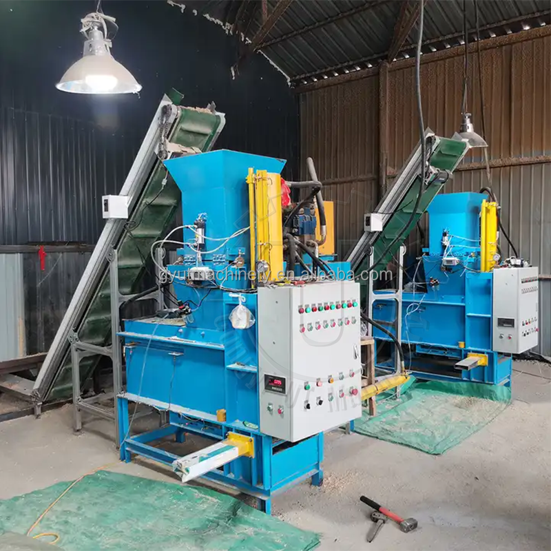 10% Off Discount Automatic Wood Shaving Baler for Animal Bedding Long Service Life