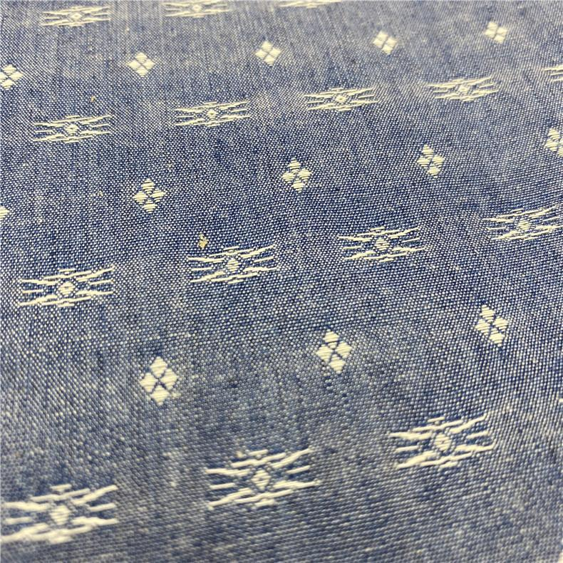 Anti-Static Combed Cotton Fabric for Women's Dress Garment in Africa Plaid Style