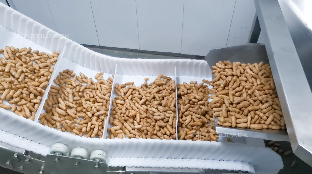 Stand Up Pouch Vertical Weighing Packing Machine 2.5kg Peanut Cashew Nuts Packaging Machine