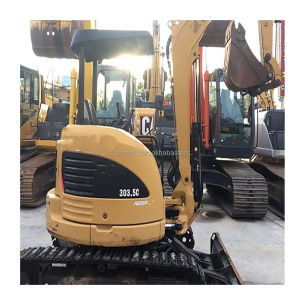 Good quality used hydraulic mini digger CAT303.5 Second Hand small crawler