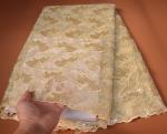 Exquisite plain color sequin lace fabric organza lace fabric design for african