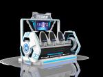 Commercial 9D Virtual Reality Cinema 4 Seats 9DVR Cinema Simulator Chair Machine