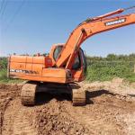 95KW Used Heavy Machinery Hydraulic Crawler Excavators Doosan DX120