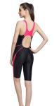 Women's One Piece Dual Crossback Athletic Training Swimsuit