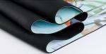 Travel Yoga Mat | Lightweight Foldable Mat/Towel. Luxury Sweat-Grip for Yoga,