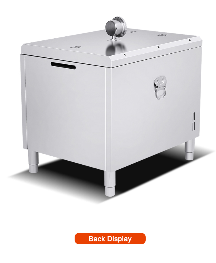 Garden Outdoor Easy Mobile 12 Inch Pizza Oven Machine / Stainless Steel Gas Bread Backing Oven For Sale