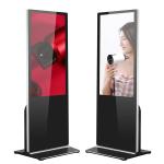 43 Inch Indoor Floor Standing Digital Signage For Advertising ODM