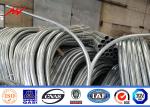 Q235/Q345 Steel Power Pole 3m-15m Tapered Round 2.5-20mm Welding Galvanizing