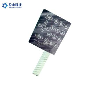 Quality Medical Instrument FPC Circuit Cable Membrane Switch Pad for Easy Operation wholesale