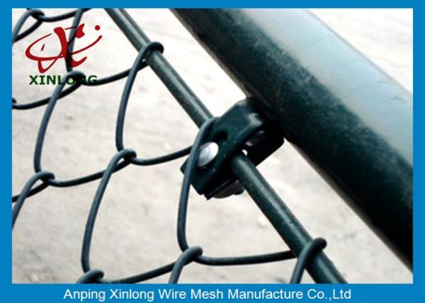 Chain Link Fence High Quality Anti Climb Fence 3.5mm Iron Fence For Sale Dark