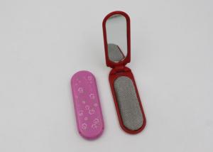 Quality Professional Mini Travel Makeup Mirrors For Girls With Lint Magic Brush wholesale