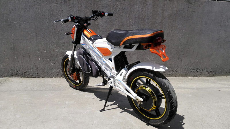 45km/H Pedal Assisted Electric Bicycle EMMO Motorcycle Style