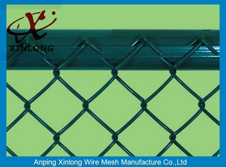 40 * 40mm strong Chain Link Fence for Forest Protecting and Playground