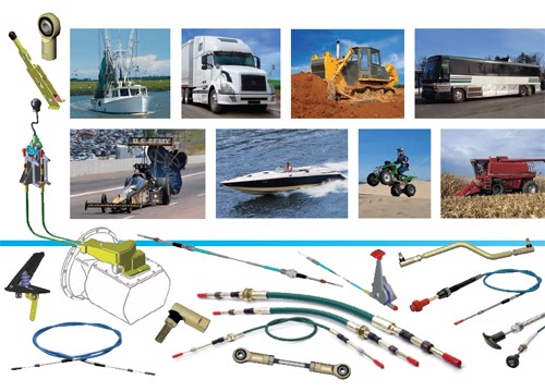 High Temperature Resistant Mechanical Control Cable Clutch Cables for FAW/Yutong Buses