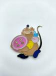 Cinderella Mice Metal Brooch Pin Disney Anime Themed 2D Design