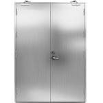 Exit Emergency Metal Fire Rated Steel Doors Heat Resistance