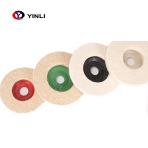 Quality 8mm Stainless Steel Wool Felt Polishing Wheel For Angle Grinder wholesale