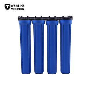 Quality Polypropylene PP 20 Inch Front Water Filter Housing 4 Minutes 3013 Ro Membrane Housing wholesale