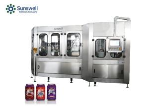 Quality Beverage Aluminum Can Filling Sealing Machine For Juice Beer Carbonated Water wholesale
