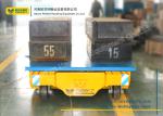 Heavy Duty Industrial Transfer Car , Large Platform Battery Motorized Carriage