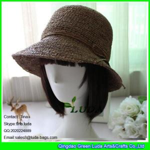 Quality LDMZ-004 2016 fashion summer raffia straw hats wholesale