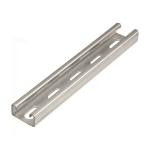 50-900mm Silver Aluminum Strut Channel Slotted Weather Resistance And Lightweigh