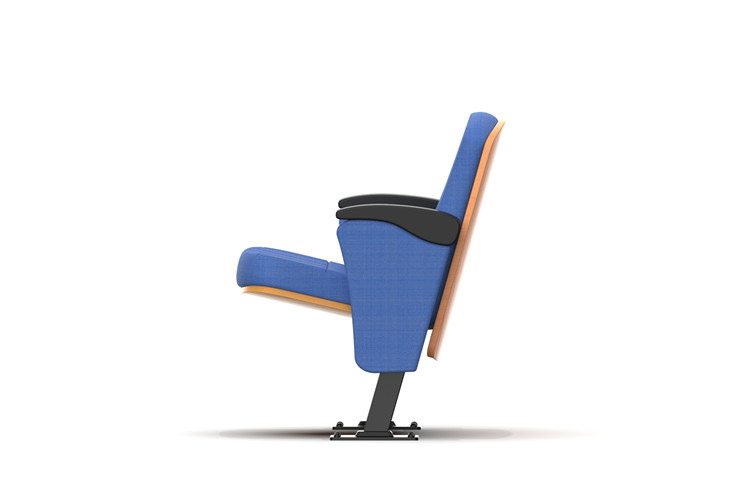 Commercial 15mm Thick Plywood Audience Seating Chairs