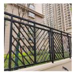 Residential Security Fence Galvanized Durable Steel Panels with Pressure Treated