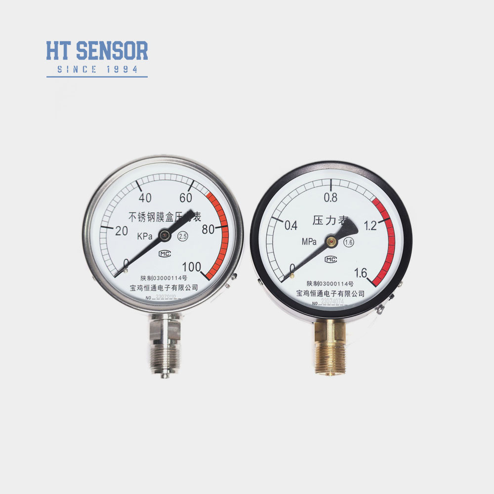 Passive Pressure Display Digital Pressure Gauges For Machinery Manufacturing