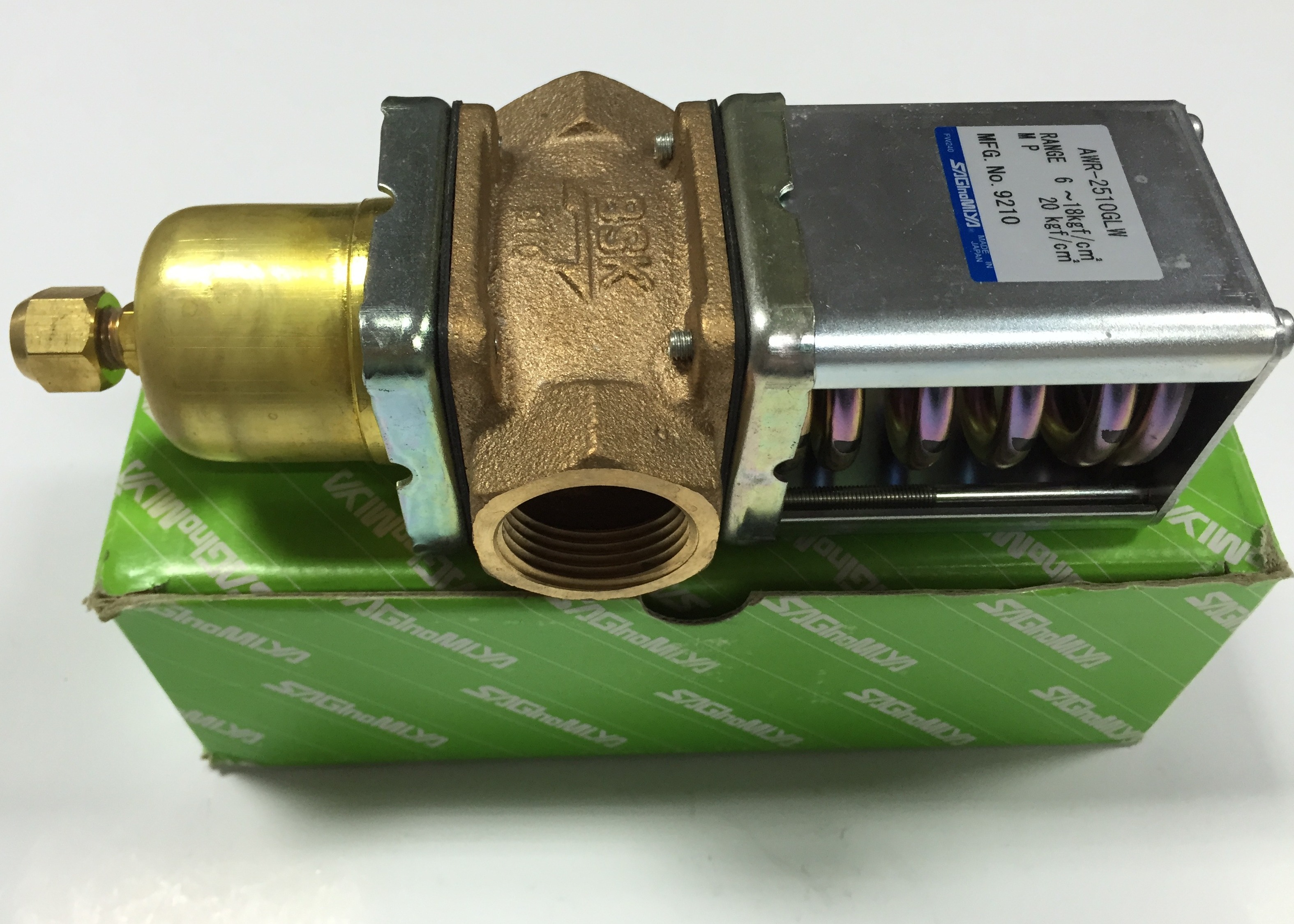 Saginomiya Pressure Regulating Valve AWR-2510GLW 1" Connection