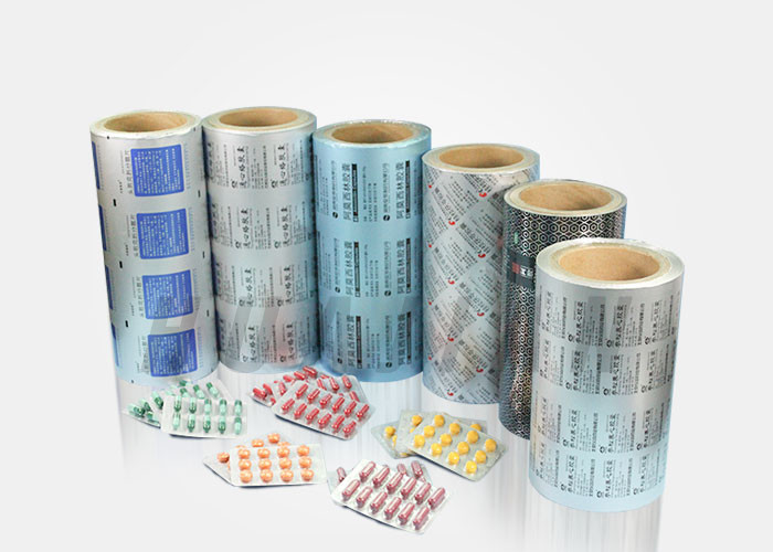 Pills Capsules Blister Lidding PTP Pharmaceutical Aluminum Foil