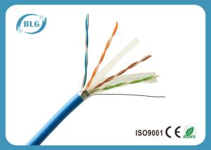 Quality FTP Shielded Cat6 Internet Cable / Cable Ethernet Cat 6 0.57mm Conductor wholesale