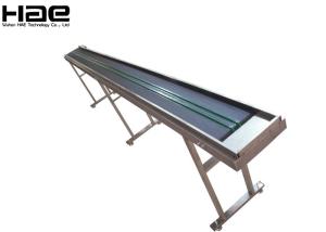 Quality Industrial Adjustable Stainless Steel Conveyor Belt 0 - 28 M / Min For Eggs wholesale