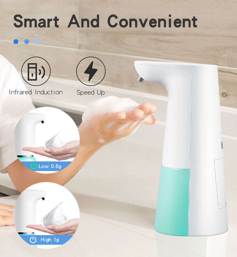 250ML Battery Operated Alcohol Dispenser 0.26S Motion Sensor