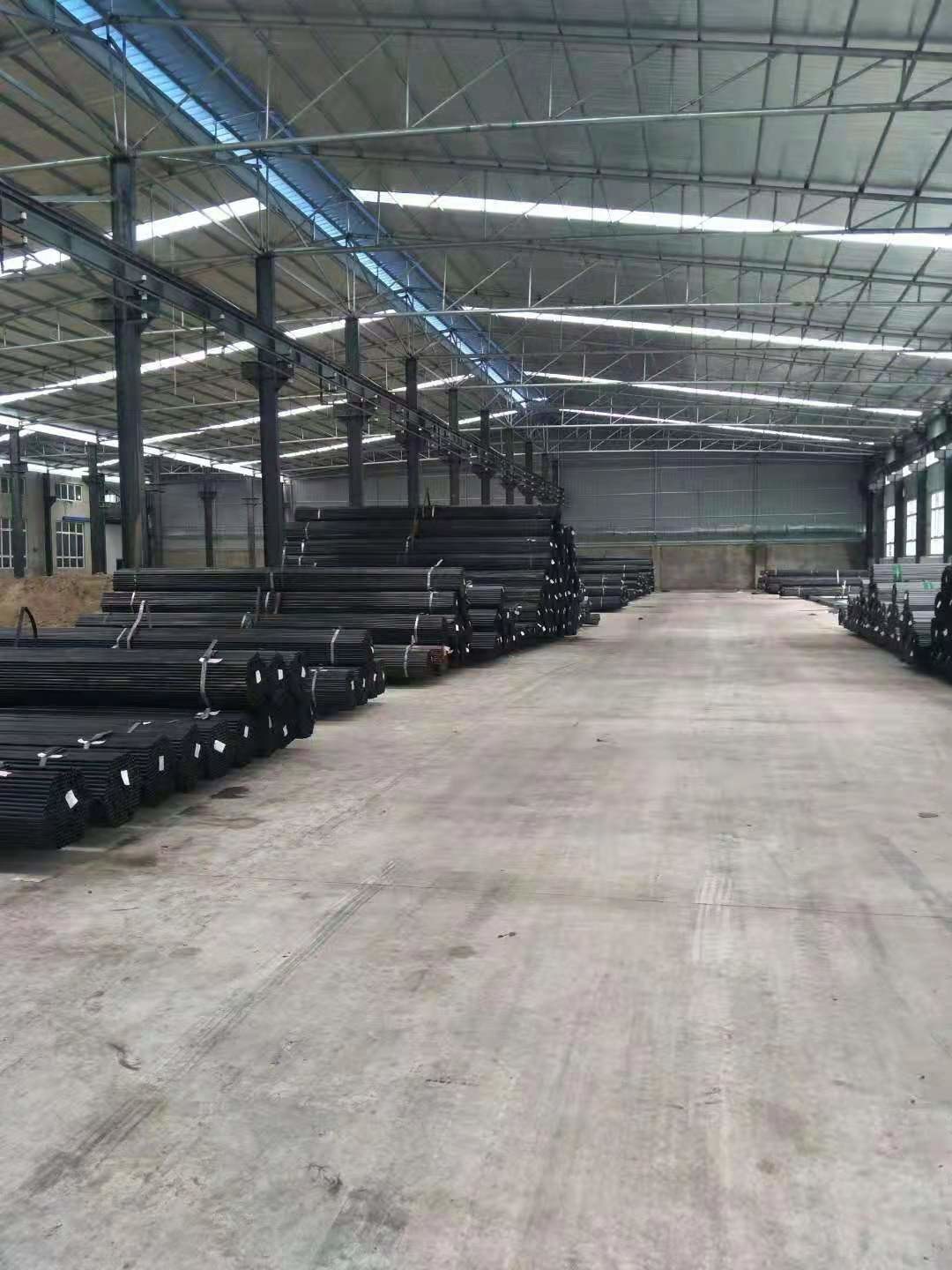 Zinc Plated Galvanized Round Pipe 6mm - 76mm Dia Black / Silver White Color